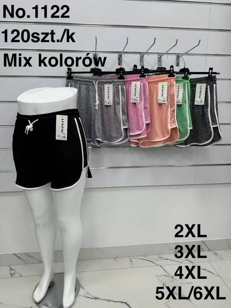 Szorty damskie Roz 2XL-6XL, Mix kolor Paczka 10 szt
